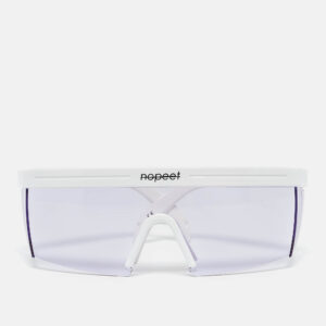 NoPeet White/Purple Haze Shield Sunglasses