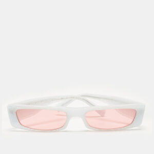 Alain Mikli x Alexandre Vauthier White/Pink A05039 Edwidge Rectangle sunglasses