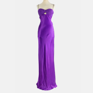 Alessandra Rich Purple Women's Long Dress IT 40