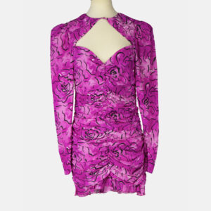 Alessandra Rich Silk Women's mini dress IT 42