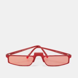 Andy Wolf x White Heat Red Mirror Muhren Rectangle Sunglasses
