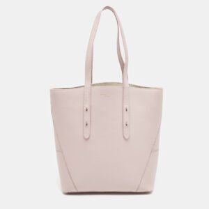Aspinal Of London Pink Leather Essential Tote