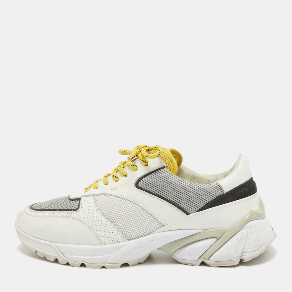 luxury-women-axel-arigato-used-shoes-p1072241-001 Axel Arigato Multicolor Leather and Mesh Marathon Sneakers Size 40