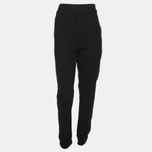 Balenciaga Black Jersey Track Pants S