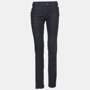 Balenciaga Navy Blue Denim Slim Fit Jeans M Waist 32''