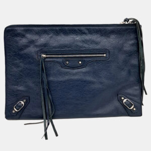 Dior Blue Patent Leather Patent Cannage Chain Crossbody Bag