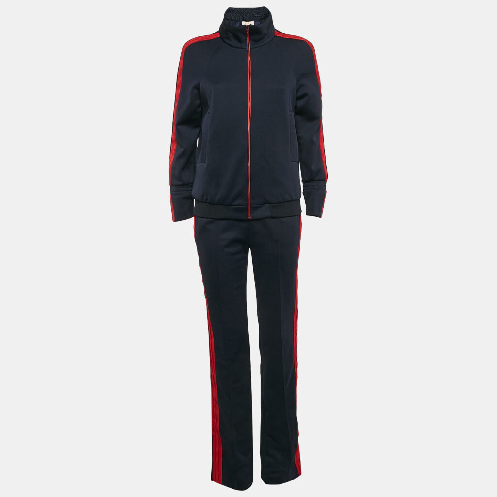 luxury-women-bash-used-clothes-p1097988-008 Ba&sh Navy Blue Jersey Gloss/Greg Marine Tracksuit M