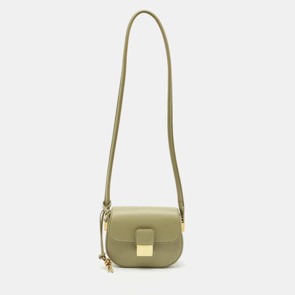 luxury-women-bottega-veneta-new-handbags-p1162363-007 Bottega Veneta Travertine Leather Mini Desiree Crossbody Bag