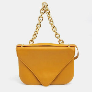 Saint Laurent Brown Suede Coeur Shoulder Bag