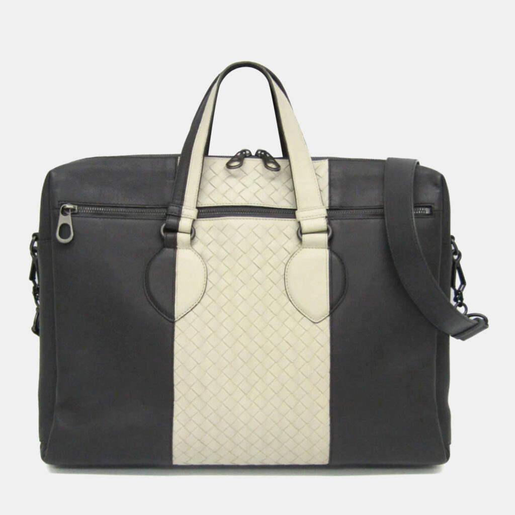 luxury-women-bottega-veneta-used-handbags-p1160366-016 Louis Vuitton Multicolor Canvas Leather Monogram LV Portrait Keepall Bandouliere 25 Boston Handbag
