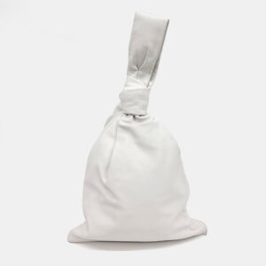 Bottega Veneta White Leather BV Twist bag