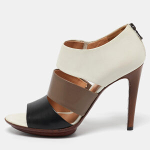 Bottega Veneta Multicolor Leather Strappy Sandals Size 40
