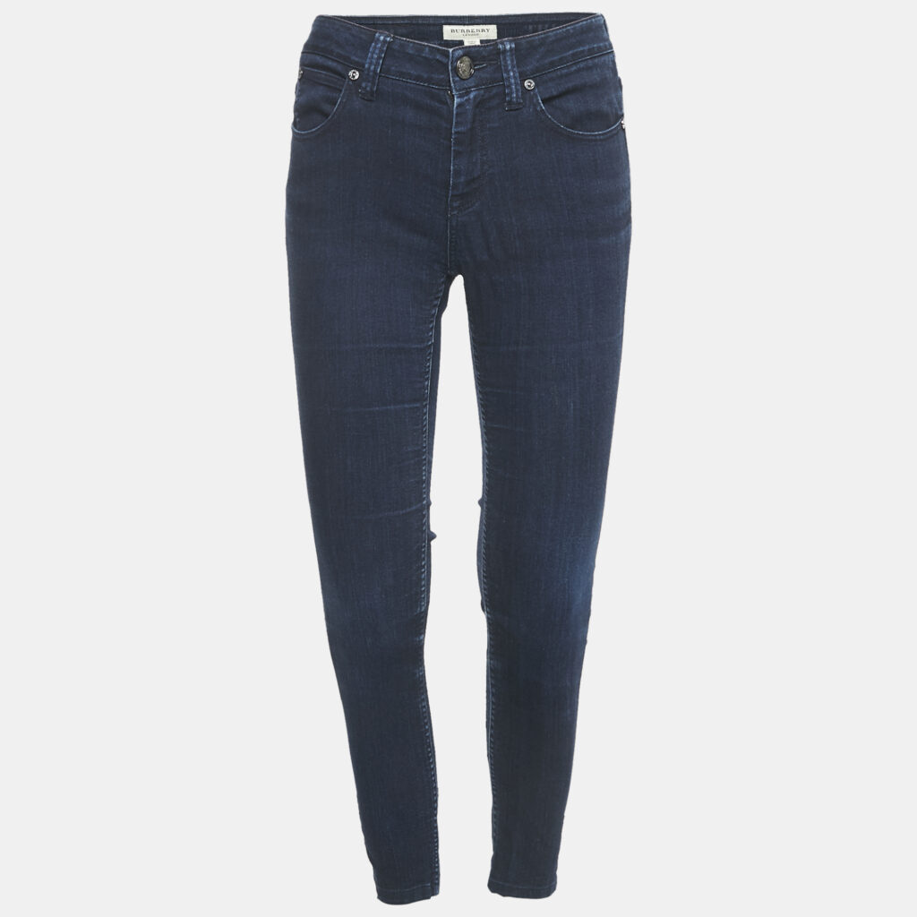 Burberry London Blue Denim Jeans S Waist 26"