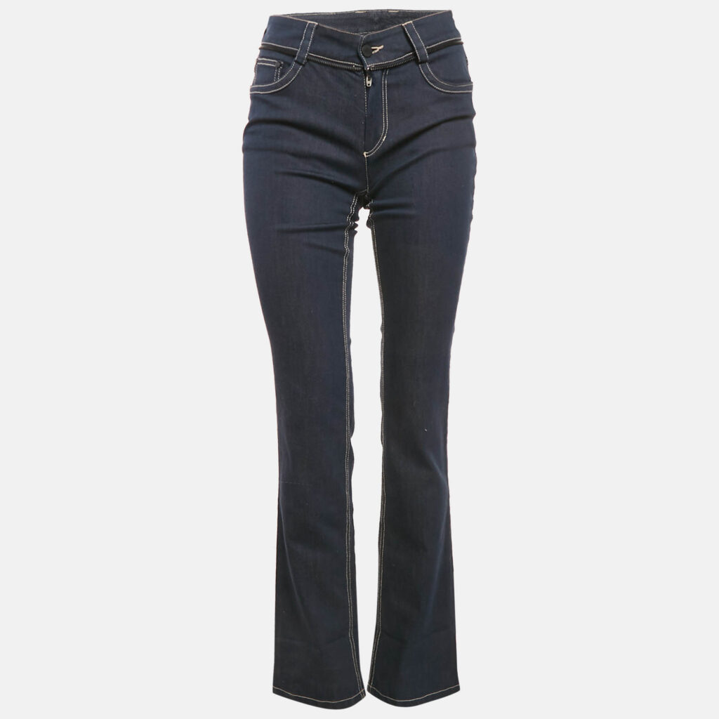 luxury-women-burberry-london-used-clothes-p1169865-007 Burberry London Vintage Blue Denim Jeans S Waist 28"