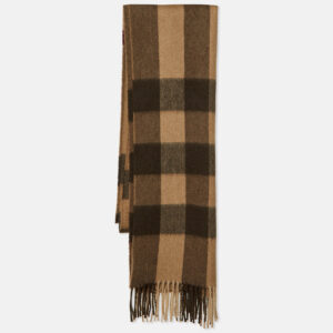 Burberry Brown Giant Checked Cashmere Stole