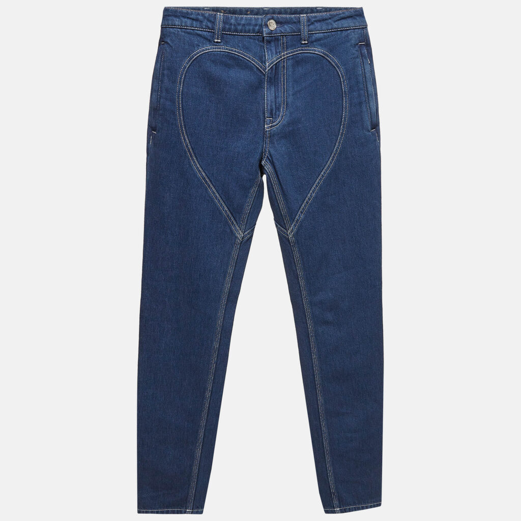 Burberry Blue Denim Skinny Mid-Rise Jeans S Waist 26"