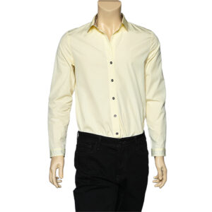 Burberry Brit Yellow Cotton Button Front Shirt L