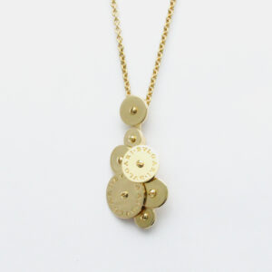 Bvlgari 18K yellow gold Cicladi Pendant Necklace