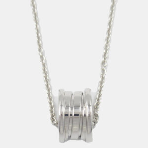 Bvlgari 18K White Gold B.Zero1 Pendant Necklace