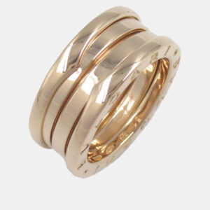 Bvlgari B.Zero1 18K Rose Gold Band Ring EU 51