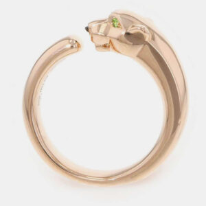 Cartier 18K Rose Gold Panthere de Cartier Ring EU 49