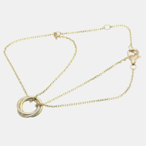 Cartier 18K Yellow Gold, Rose Gold, White Gold Trinity Bracelet