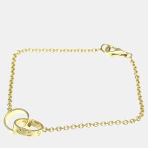 Cartier 18K Yellow Gold Love Chain Bracelet