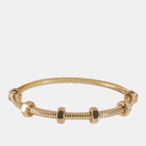 Cartier 18K Yellow Gold Ecrou De Cartier Bangle Bracelet