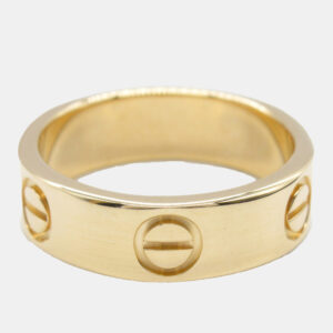 Cartier 18K Rose Gold  Love Ring EU 50
