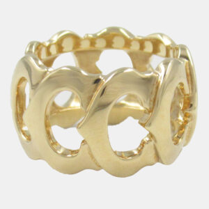 Cartier 18K Yellow Gold C De Cartier Ring EU 47