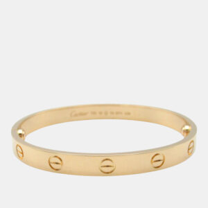 Cartier 18K Rose Gold Love Bracelet