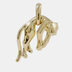 Cartier 18K Yellow Gold Panther Pendant