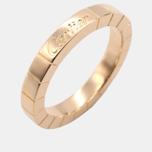 Cartier 18K Pink Gold Lanieres Ring EU 49