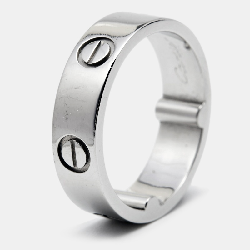 luxury-women-cartier-used-fine-jewelry-p812820-1686214834-008 Cartier Love Platinum Band Ring