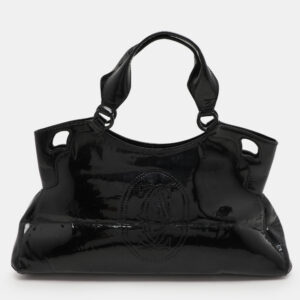Cartier Black Patent Leather Large Marcello de Cartier Bag