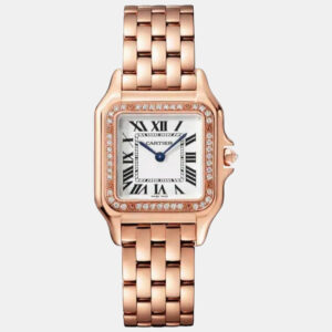 cartier -18k rose gold panthere de cartier wjpn0072 27 mm
