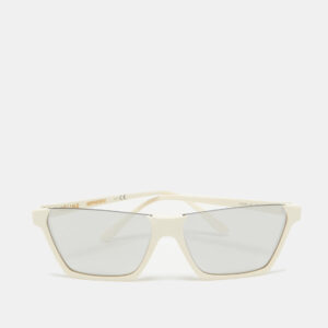 Celine Ivory/Grey Mirrored CL40028I Rectangle Sunglasses