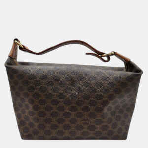 Celine Vintage Macadam Mini Pochette Handbag