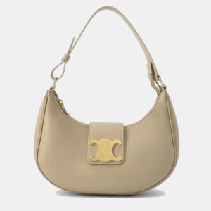 Celine Beige Leather Medium Ava One Shoulder Bag