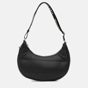 Celine Black Nylon Ava Shoulder Bag