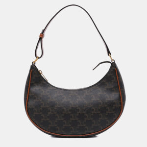 Celine Triomphe Coated Canvas Ava Shoulder Bag