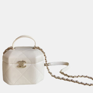 Chanel Vanity White Box bag