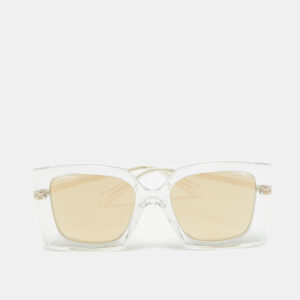Chanel Gold 6051 Mirror Square Sunglasses