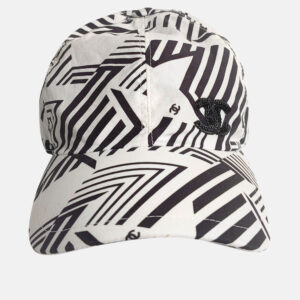 Chanel Black and White Cap