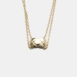 Chanel 18K Pink Gold Coco Crush Necklace