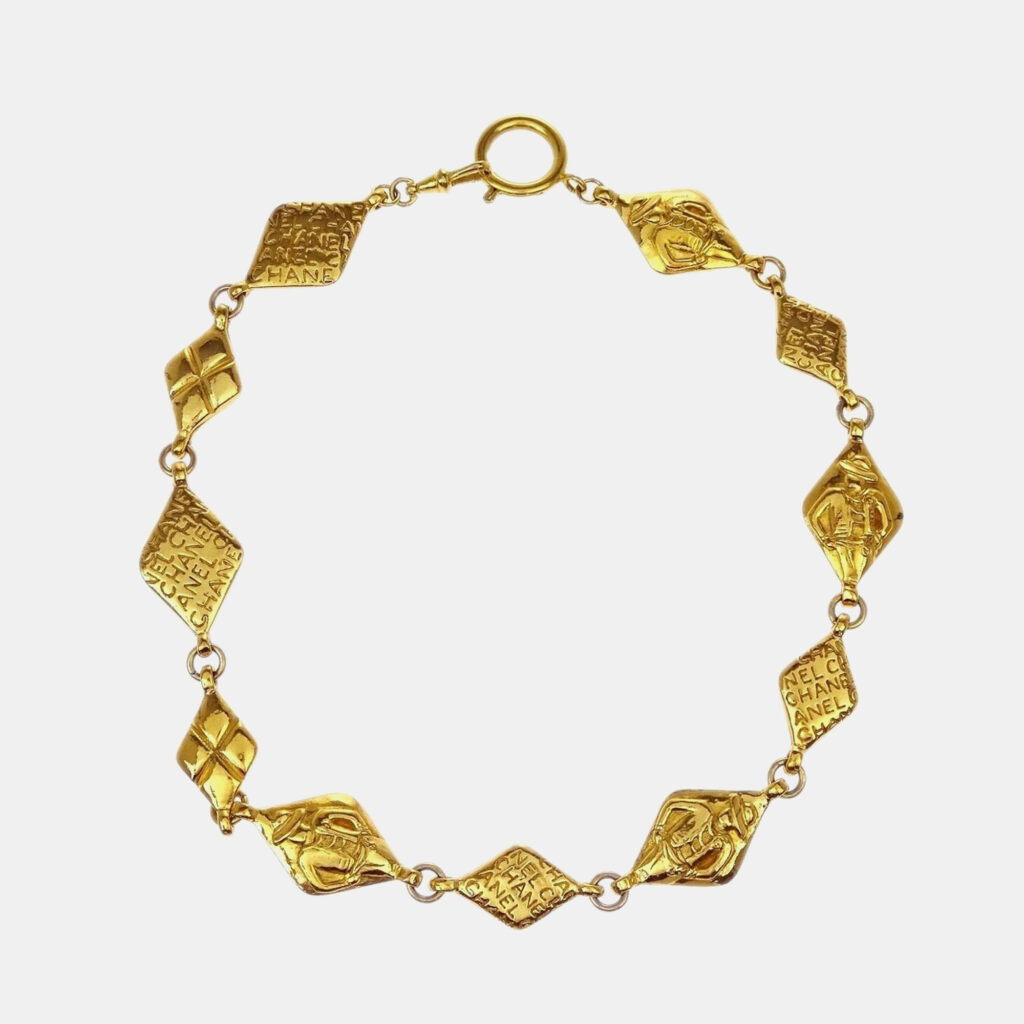 luxury-women-chanel-used-fine-jewelry-p1134551-003 Chanel Gold Plated Chain Necklace