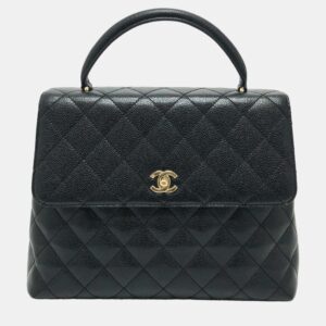 Chanel Black Leather Trendy CC Shoulder Bag