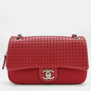 Chanel Punching Mesh Chain Shoulder Bag
