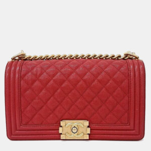 Chanel Caviar Medium Boy Bag