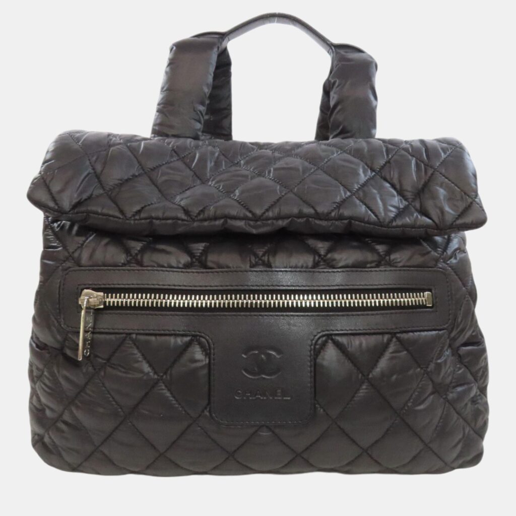 luxury-women-chanel-used-handbags-p1045028-002 Chanel Nylon Coco Cocoon Backpack